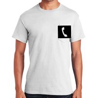 Ultra Cotton ® 100% Cotton T Shirt with Pocket Thumbnail