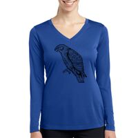 Ladies Long Sleeve PosiCharge ® Competitor™ V Neck Tee Thumbnail