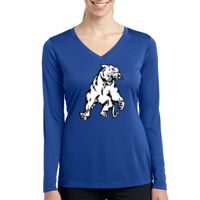 Ladies Long Sleeve PosiCharge ® Competitor™ V Neck Tee Thumbnail