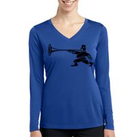 Ladies Long Sleeve PosiCharge ® Competitor™ V Neck Tee Thumbnail