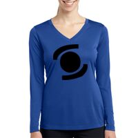 Ladies Long Sleeve PosiCharge ® Competitor™ V Neck Tee Thumbnail