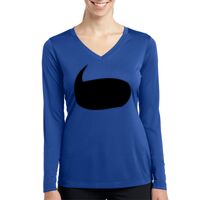 Ladies Long Sleeve PosiCharge ® Competitor™ V Neck Tee Thumbnail