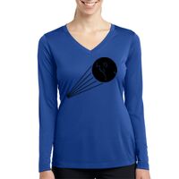 Ladies Long Sleeve PosiCharge ® Competitor™ V Neck Tee Thumbnail