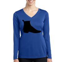 Ladies Long Sleeve PosiCharge ® Competitor™ V Neck Tee Thumbnail