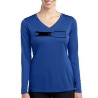 Ladies Long Sleeve PosiCharge ® Competitor™ V Neck Tee Thumbnail