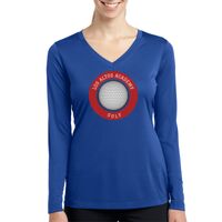 Ladies Long Sleeve PosiCharge ® Competitor™ V Neck Tee Thumbnail