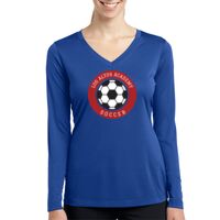 Ladies Long Sleeve PosiCharge ® Competitor™ V Neck Tee Thumbnail