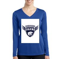 Ladies Long Sleeve PosiCharge ® Competitor™ V Neck Tee Thumbnail