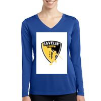 Ladies Long Sleeve PosiCharge ® Competitor™ V Neck Tee Thumbnail