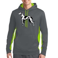 Sport Wick ® Fleece Colorblock Hooded Pullover Thumbnail