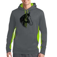 Sport Wick ® Fleece Colorblock Hooded Pullover Thumbnail