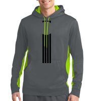 Sport Wick ® Fleece Colorblock Hooded Pullover Thumbnail