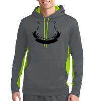 Sport Wick ® Fleece Colorblock Hooded Pullover Thumbnail