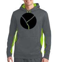 Sport Wick ® Fleece Colorblock Hooded Pullover Thumbnail