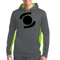 Sport Wick ® Fleece Colorblock Hooded Pullover Thumbnail