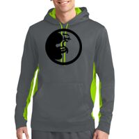 Sport Wick ® Fleece Colorblock Hooded Pullover Thumbnail