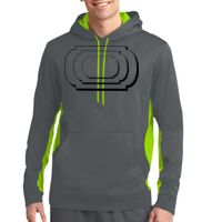 Sport Wick ® Fleece Colorblock Hooded Pullover Thumbnail