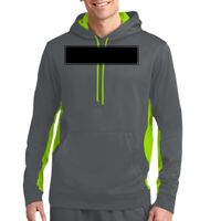 Sport Wick ® Fleece Colorblock Hooded Pullover Thumbnail