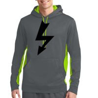 Sport Wick ® Fleece Colorblock Hooded Pullover Thumbnail