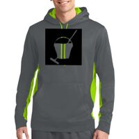 Sport Wick ® Fleece Colorblock Hooded Pullover Thumbnail