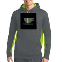 Sport Wick ® Fleece Colorblock Hooded Pullover Thumbnail