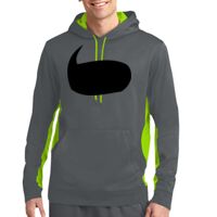 Sport Wick ® Fleece Colorblock Hooded Pullover Thumbnail