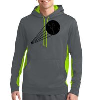 Sport Wick ® Fleece Colorblock Hooded Pullover Thumbnail