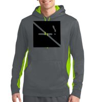 Sport Wick ® Fleece Colorblock Hooded Pullover Thumbnail