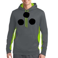 Sport Wick ® Fleece Colorblock Hooded Pullover Thumbnail