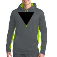 Sport Wick ® Fleece Colorblock Hooded Pullover Thumbnail