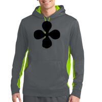 Sport Wick ® Fleece Colorblock Hooded Pullover Thumbnail