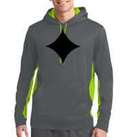 Sport Wick ® Fleece Colorblock Hooded Pullover Thumbnail