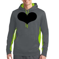 Sport Wick ® Fleece Colorblock Hooded Pullover Thumbnail