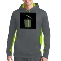 Sport Wick ® Fleece Colorblock Hooded Pullover Thumbnail