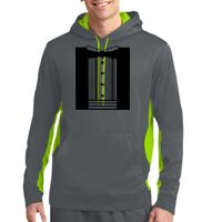 Sport Wick ® Fleece Colorblock Hooded Pullover Thumbnail