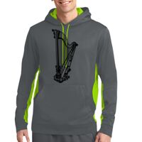 Sport Wick ® Fleece Colorblock Hooded Pullover Thumbnail