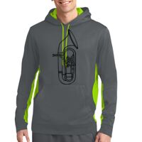 Sport Wick ® Fleece Colorblock Hooded Pullover Thumbnail