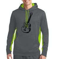 Sport Wick ® Fleece Colorblock Hooded Pullover Thumbnail