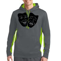 Sport Wick ® Fleece Colorblock Hooded Pullover Thumbnail