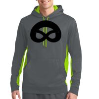 Sport Wick ® Fleece Colorblock Hooded Pullover Thumbnail