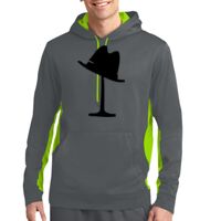 Sport Wick ® Fleece Colorblock Hooded Pullover Thumbnail