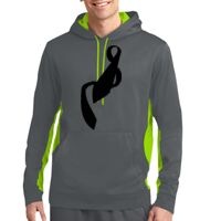 Sport Wick ® Fleece Colorblock Hooded Pullover Thumbnail