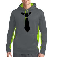 Sport Wick ® Fleece Colorblock Hooded Pullover Thumbnail