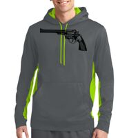 Sport Wick ® Fleece Colorblock Hooded Pullover Thumbnail