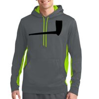 Sport Wick ® Fleece Colorblock Hooded Pullover Thumbnail