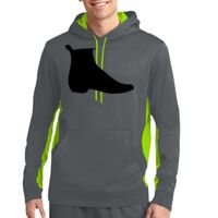 Sport Wick ® Fleece Colorblock Hooded Pullover Thumbnail