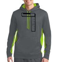 Sport Wick ® Fleece Colorblock Hooded Pullover Thumbnail