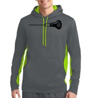 Sport Wick ® Fleece Colorblock Hooded Pullover Thumbnail