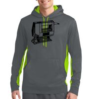 Sport Wick ® Fleece Colorblock Hooded Pullover Thumbnail