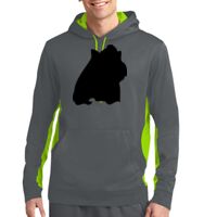 Sport Wick ® Fleece Colorblock Hooded Pullover Thumbnail